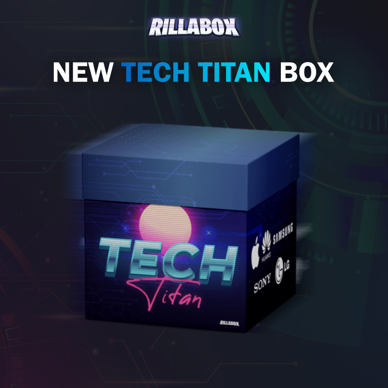 RillaBox's tweet photo. NEW BOX - TECH TITAN!👩‍💻

Introducing a new budget friendly ALL IN ONE Tech box for all your gaming/tech needs😎

Reply below YES or NO if you would open this box for $36.99 to win FREE credit👇