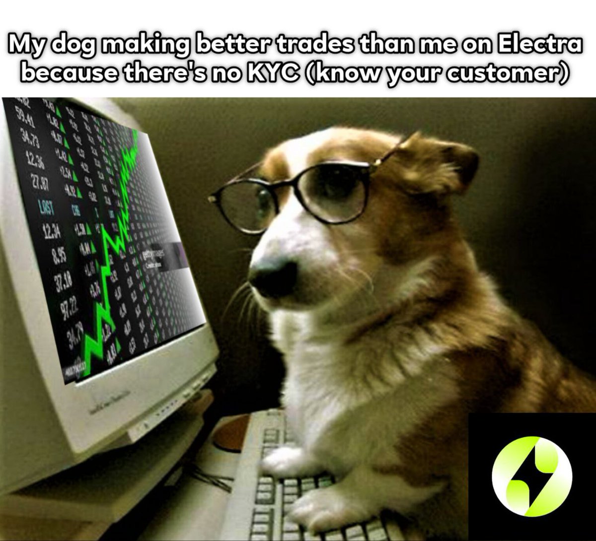mRz_crypto's tweet photo. What's up guys
This is my creative meme about trading on electra 

#electra 
@ElectraTrade https://t.co/bSN0mamC7S