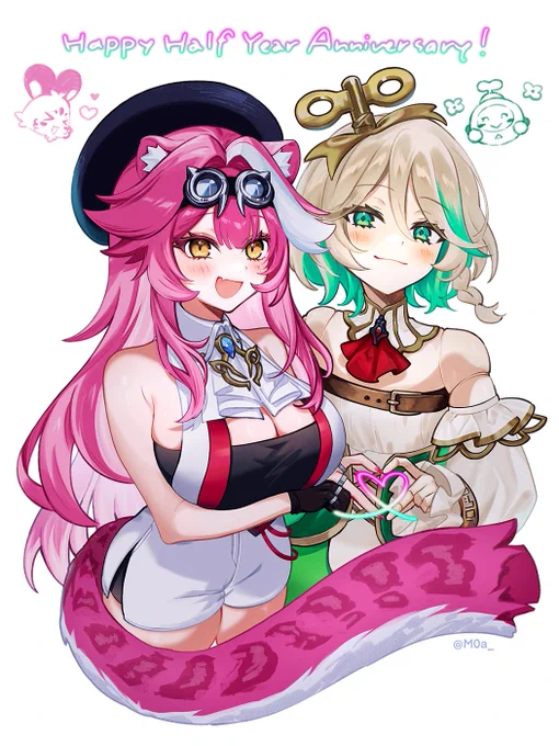 Ceci &amp; Raora congratulations on your debut half year#Immergination #RaorArt 