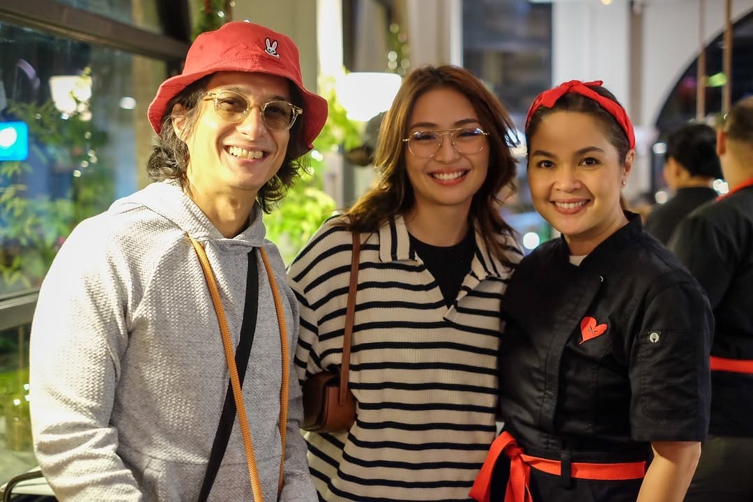 Kath at the 2nd seating of the last Angrydobo's Chef's Night for 2024. ❤️

#KathrynBernardo x Judy Ann Santos and Ryan Agoncillo -- Krystala days! 🙌