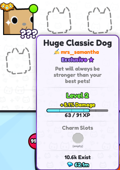 Its almost Christmas!

Giving away another Huge Classic Dog SIGNED by @MrsSamantha3 

Requirements: 
- Follow <a href="/Icexx/">Jack</a> &amp; @MrsSamantha3
-Like &amp; Retweet
-Comment Your Username 
  Ends on 12/24

#PetSimulator99 #petsim99 #petsimulator #PS99 #ROBLOX #Giveaway