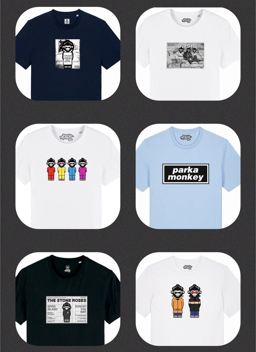 🔥🔥CHRISTMAS COMPETITION TIME🔥🔥
**FREE T-SHIRT**
Check out our Premium Quality T-Shirts in the Parka Monkey Music Collection on our website👇🏼
parkamonkeyclothing.com/collections/mu… 

1- PUT YOUR FAVOURITE IN THE COMMENTS BELOW.
2- SHARE
3- TAG A FRIEND

Good luck Parka Monkeys 🤞🏼