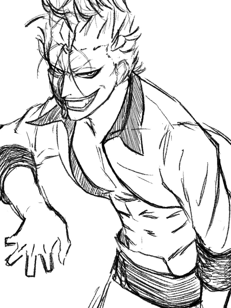 OSARU86015204's tweet photo. 久々に描いている🐒
#BLEACH https://t.co/D7LsHcL5Lm