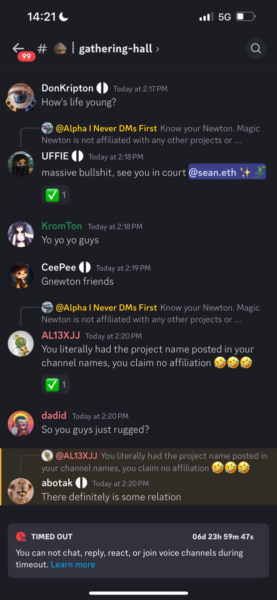 Bat_Coven's tweet photo. @newton_xyz Gg team is fucking retarded, enjoy your lawsuit https://t.co/ZbzGQHbAp7