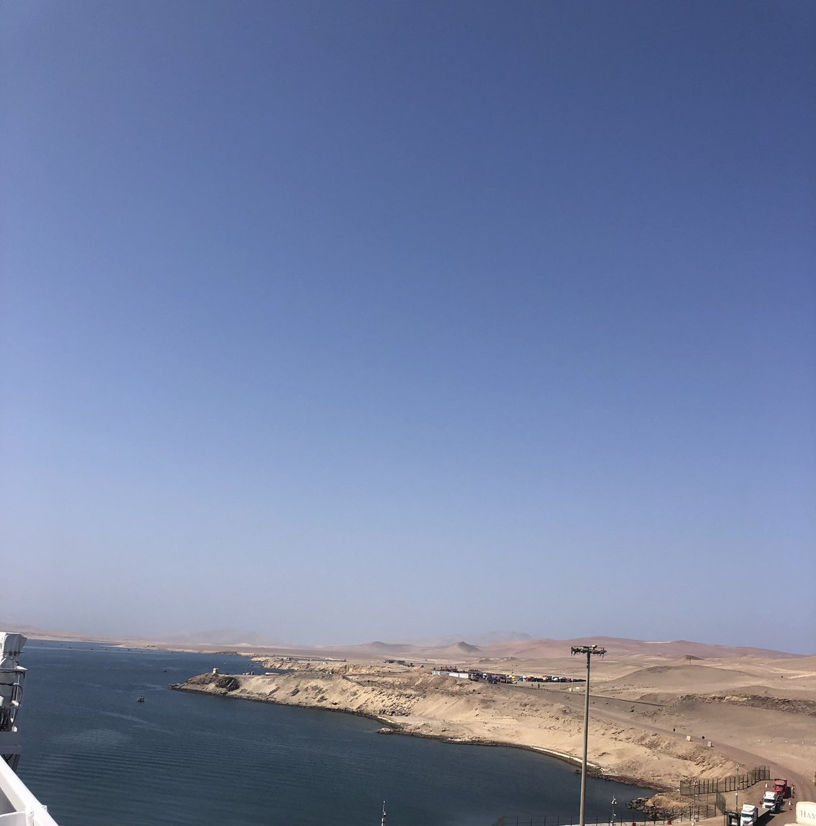 Day two. We are in southern Peru in a city known as Pisco. This is where the ancient Nasca lines are in the desert landscape. This is where the massive ataconda desert begins and rises with the Andes mountains from sea along the pacific ring of fire. The Nasca lines are from