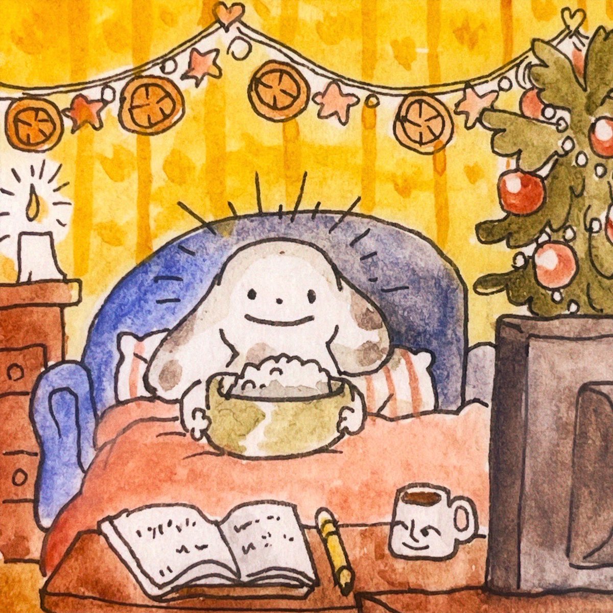 peaceful and fulfilling holiday for one ♥️