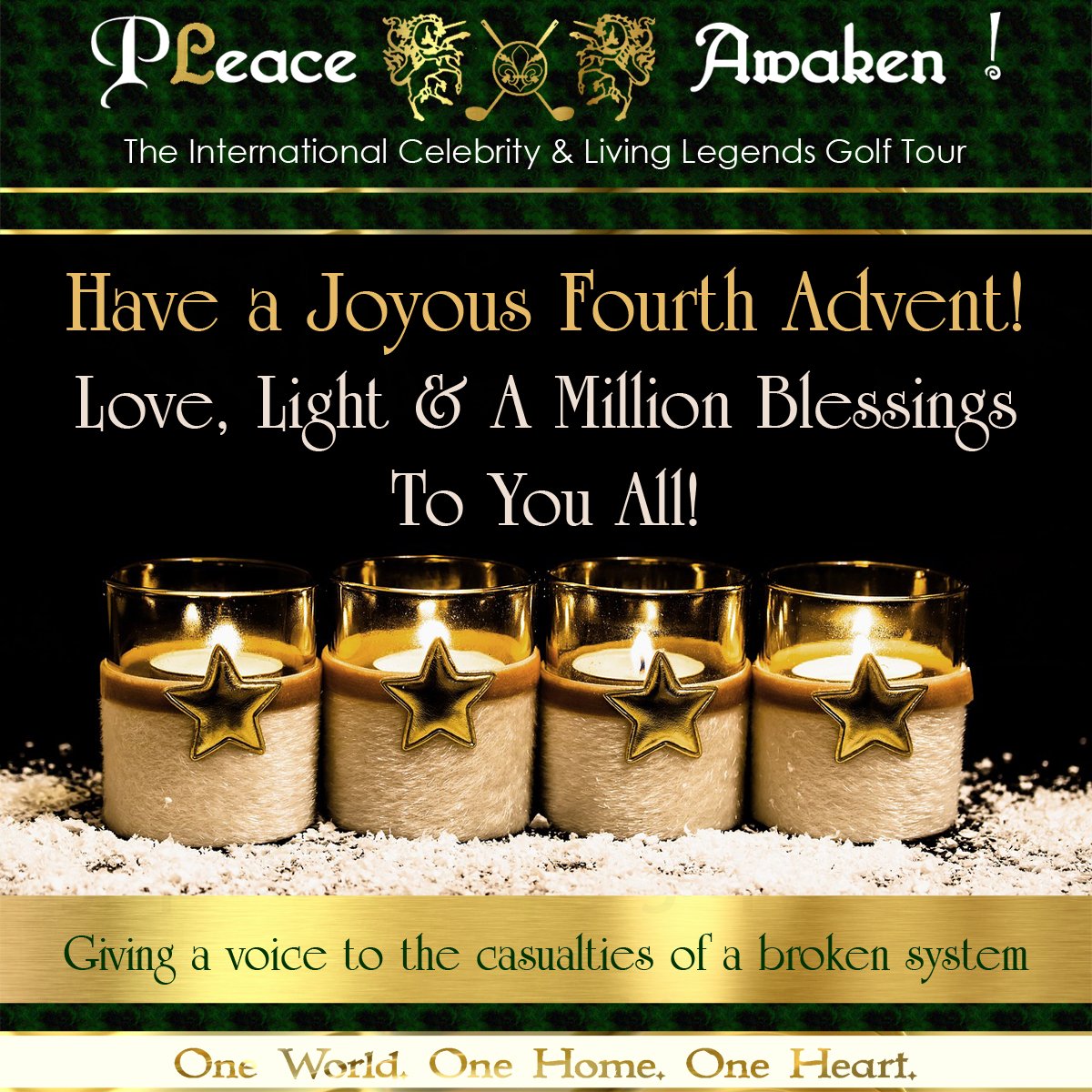 PLeace Awaken Celebrity & Living Legends Golf Tour tweet media