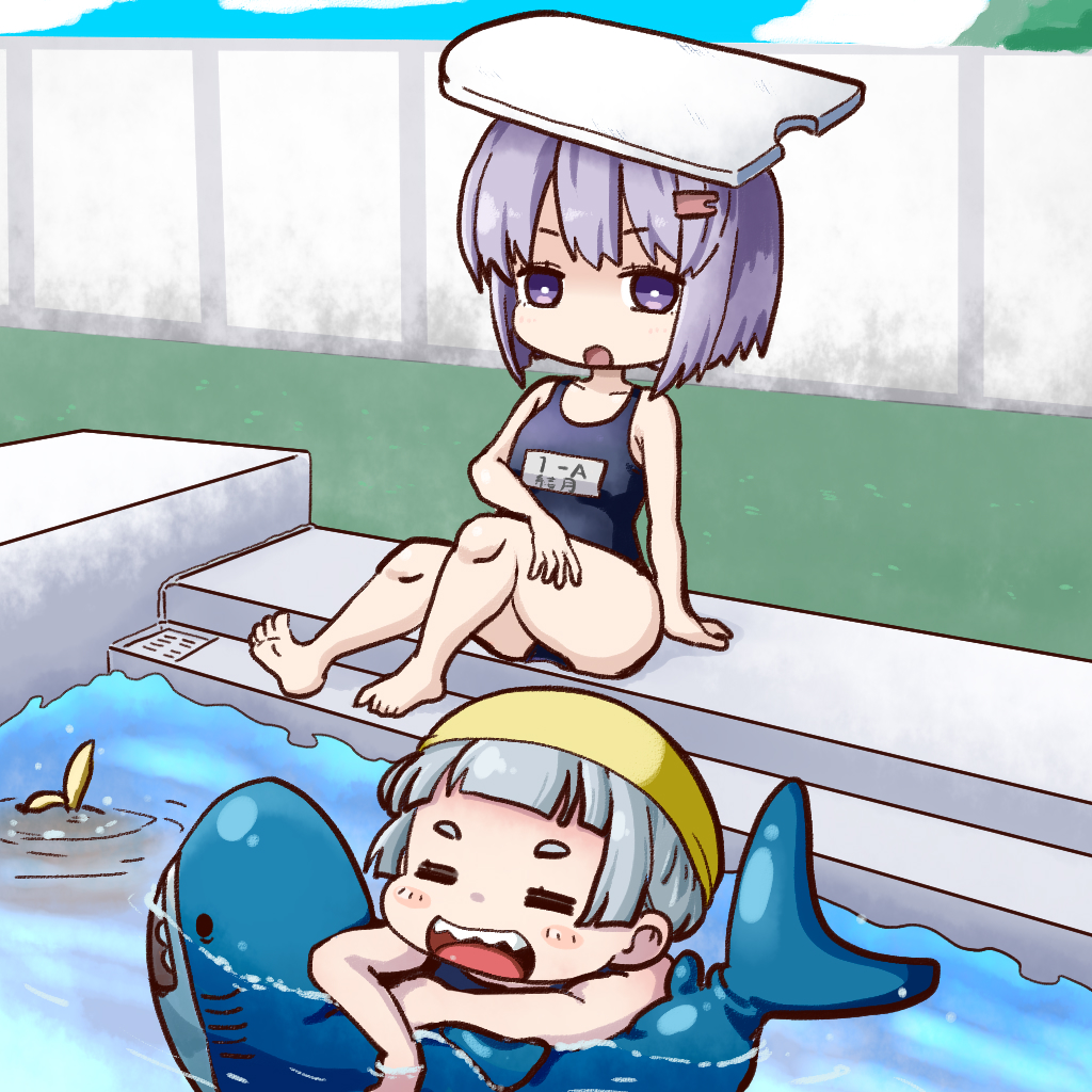 うちの蕾あかりちゃんと雫ゆかりさん 