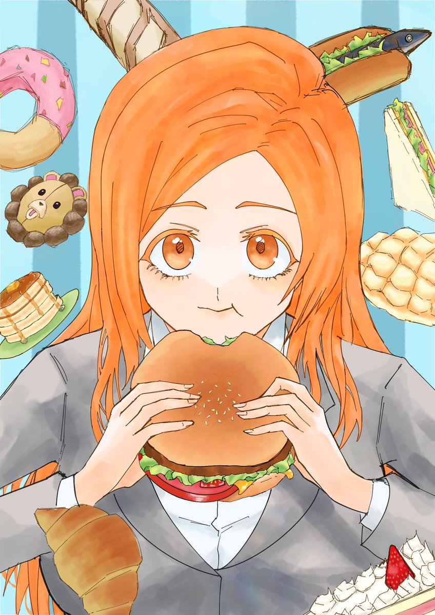 psrnbleach's tweet photo. もぐもぐ織姫
#BLEACH https://t.co/F0yc3Vxlm8