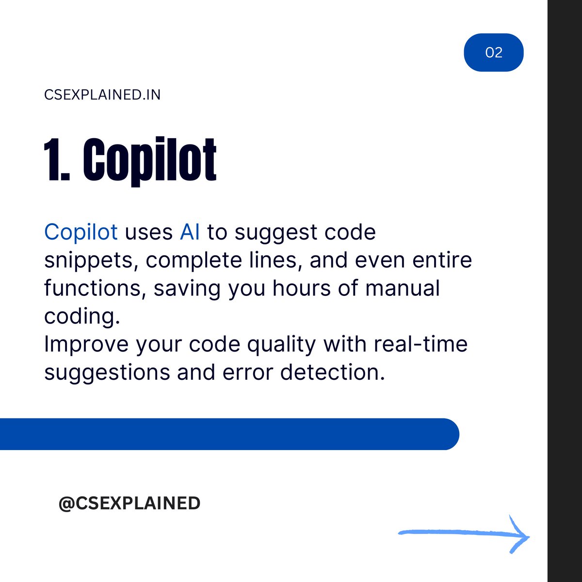 ManWithCodes's tweet image. &quot;Revolutionize Your Coding Game With AI! 👨‍💻. Discover The Top 4 AI Uses For Developers, From Automating Testing To Generating Code 💯. Learn How To Harness The Power Of AI To Boost Your Productivity and Innovation! 📝 

 #AIforDevelopers #CodingProductivity #Innovation #developer