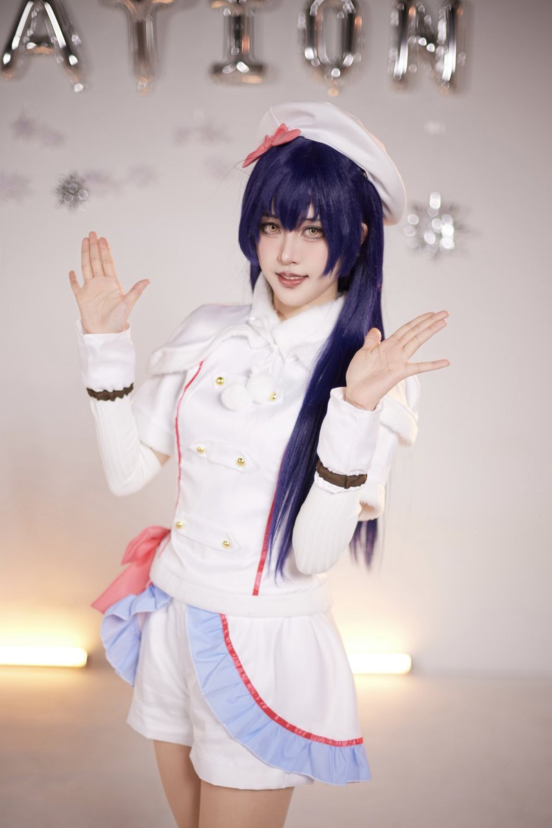 ラブライブ！
˚⁺⋆ ❄️𝑺𝒏𝒐𝒘 𝒉𝒂𝒍𝒂𝒕𝒊𝒐𝒏❄️ ⋆⭒

💙  園田海未

#lovelive #μʼs #スノハレ #コスプレ