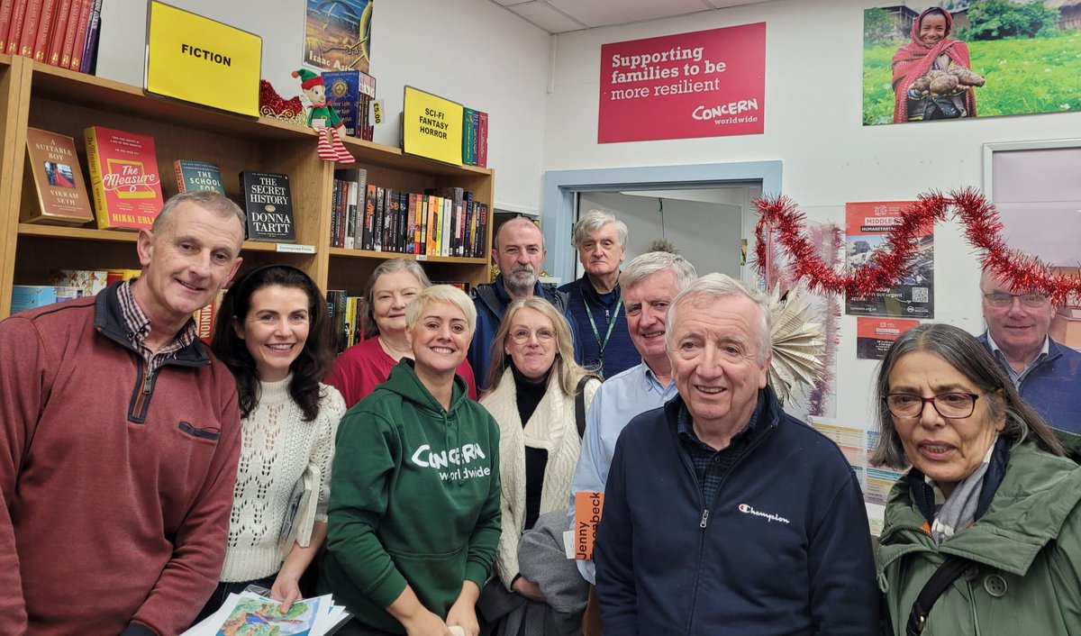 ConcernNI's tweet image. Our volunteers at our Derry shop had their festive spirits lifted with a cuppa and a wee mince pie. They were thrilled to meet our fantastic customers too!
Join our volunteer community in Northern Ireland 👉 bit.ly/3S3bO2p