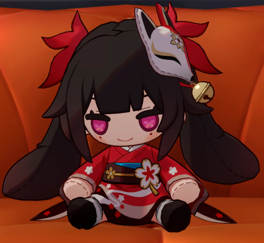 x.com/AyudhyaDevi/st…

"Have I got the perfect Christmas gift suggestion for you! They're really hot this year, all the rage I hear."

With a devious snicker, she points towards a nearby seat where the Sparkle fumo plush sits.