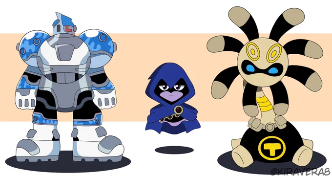 Teen Titans x Pokemon! 