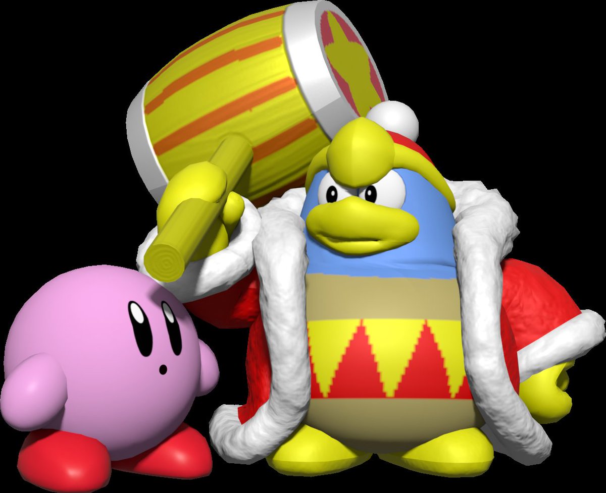 2018Spyro's tweet photo. #Kirby #KingDedede #Dedede #KirbySuperStar #KirbysFunPak #SuperFamicom #SNES #SuperNintendoEntertainmentSystem #Blender #Blender3D https://t.co/2q0OzBwHjr