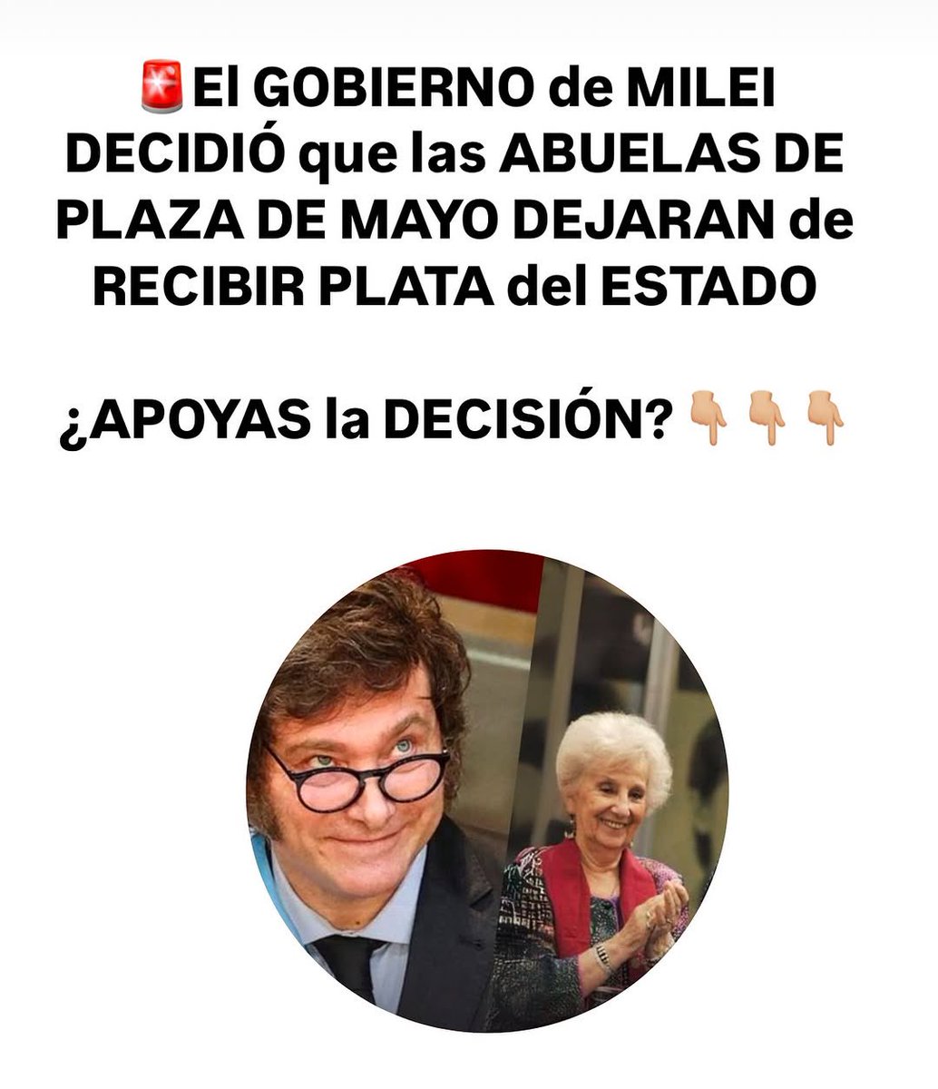 peladodelatv's tweet photo. APOYAS ESTA DECISIÓN??? 👇🏻👇🏻 https://t.co/Pfsggnhetm