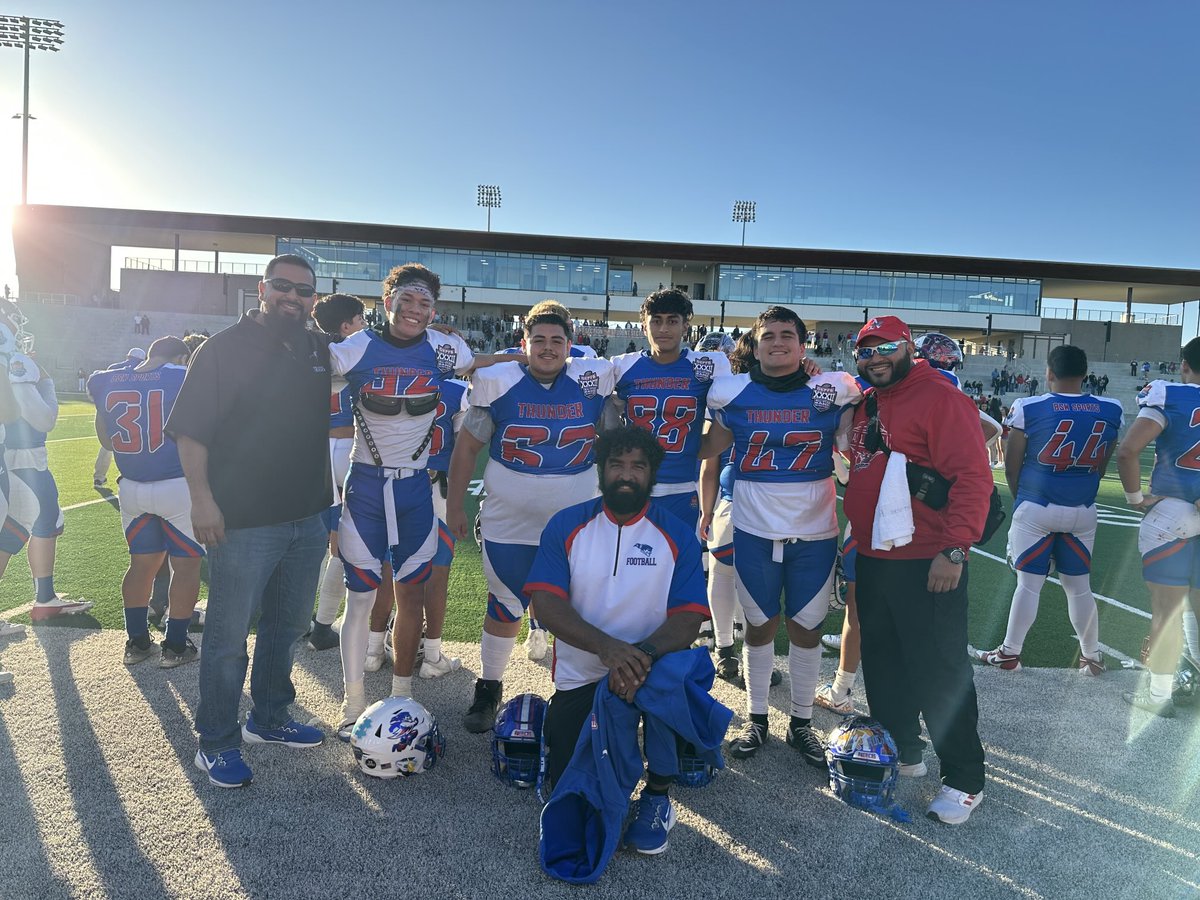 Proud of our all-stars. Way to represent ⁦<a href="/Americas_HS/">Nancy Torres</a>⁩ with great effort, attitude and toughness. A’s Up! ⁦<a href="/BlazerFBprogram/">Trail Blazer Football</a>⁩