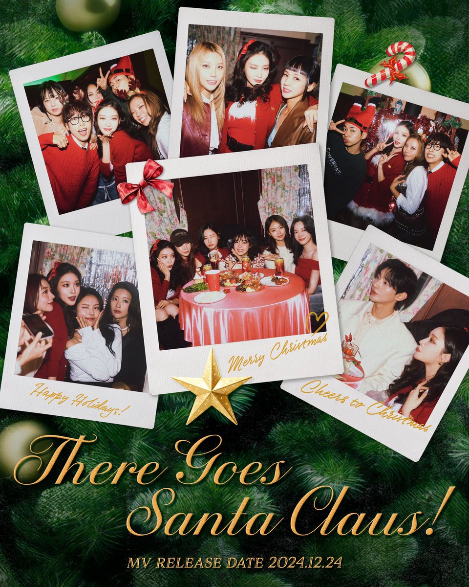 🚨 I.O.I VIVE! As integrantes do grupo irão fazer uma participação especial no MV do single de natal da CHUNGHA 'There Goes Santa Claus'!