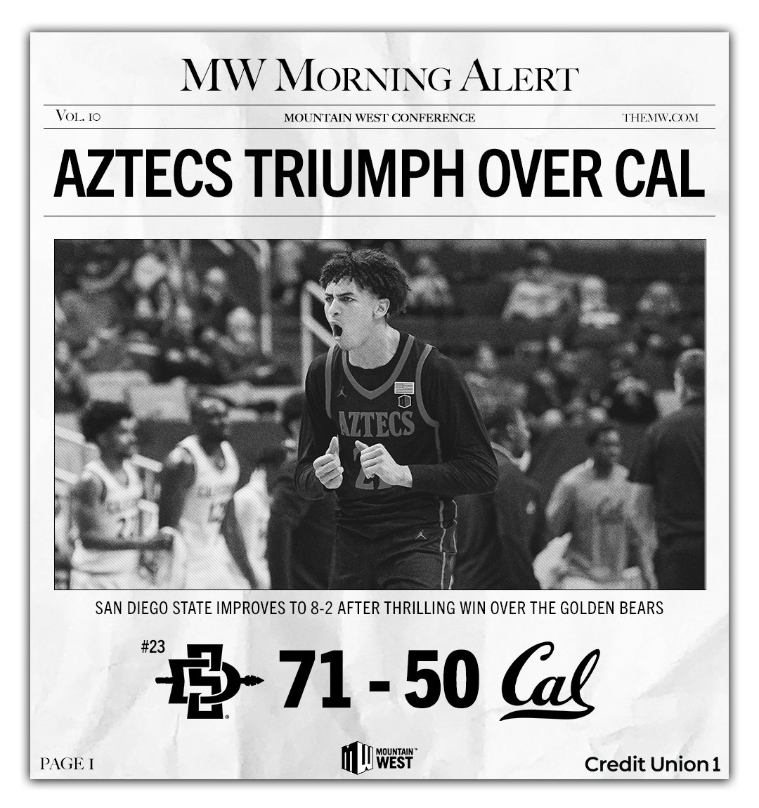 MountainWest's tweet photo. Late night DUB 🤝
#MWMorningAlert🚨 https://t.co/qwa7yTJj8O