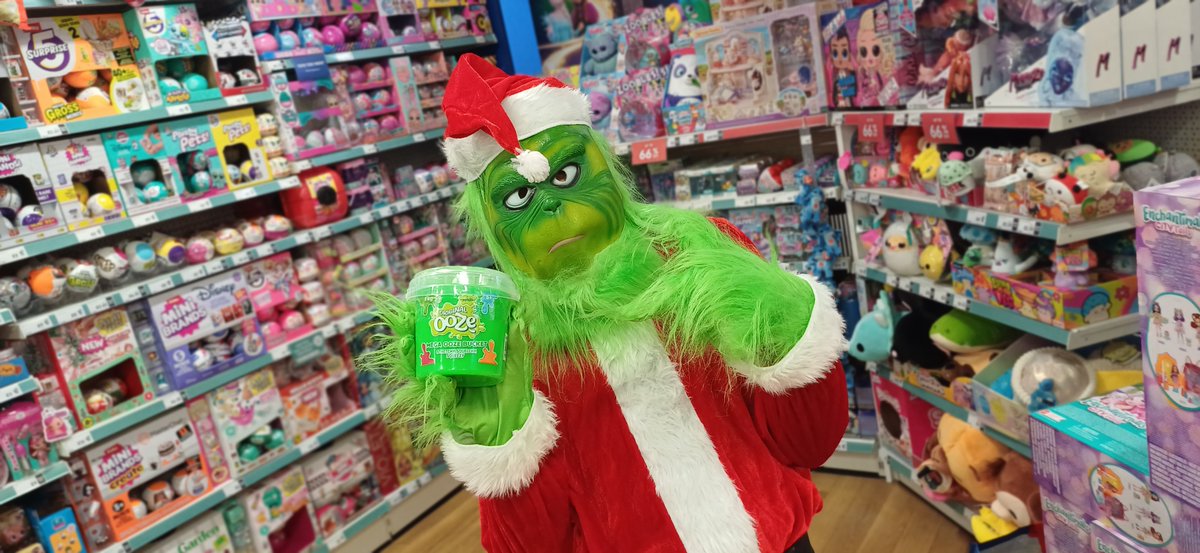 Mercury Mall (@themercurymall) on Twitter photo The Grinch wanted to bring your attention to this Ooze in <a href="/EntertainerToys/">The Entertainer</a>...he said it's the best colour, we wonder why...
#green #grinch The Grinch wanted to bring your attention to this Ooze in <a href="/EntertainerToys/">The Entertainer</a>...he said it's the best colour, we wonder why...
#green #grinch