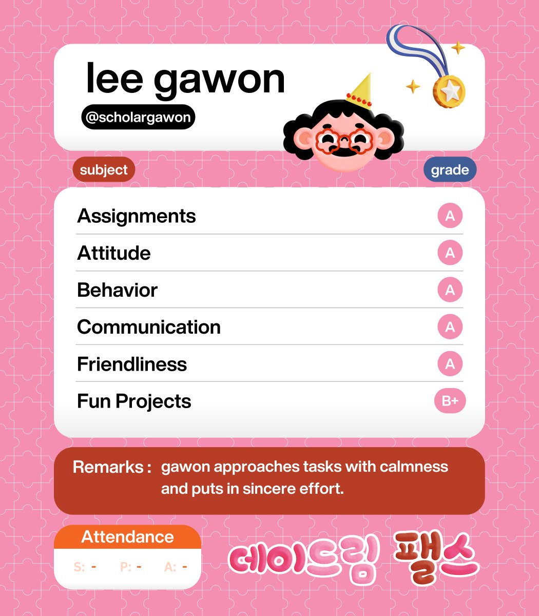 scholargawon's tweet photo. 땡땡 울리다!
𝗰𝗹𝗮𝘀𝘀𝗲𝘀 𝗮𝗿𝗲 𝗼𝘃𝗲𝗿. 𖠋
just because i grow up, doesn’t mean i lose my capacity for imagination. at 공상 고등학교 i, as Gawon, found a space to ignite my imagination and to thoughts less explicable by language, unhooked from reality. https://t.co/2DDqVAU817