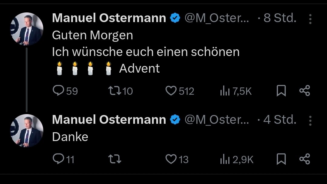 Manuel Ostermann, wie er vergisst, sich in eine seiner vielen Tarnidentitäten umzuloggen, bevor er in die Kommentare geht.

Fun fact: Manuel ist bei der deutschen Polizei.