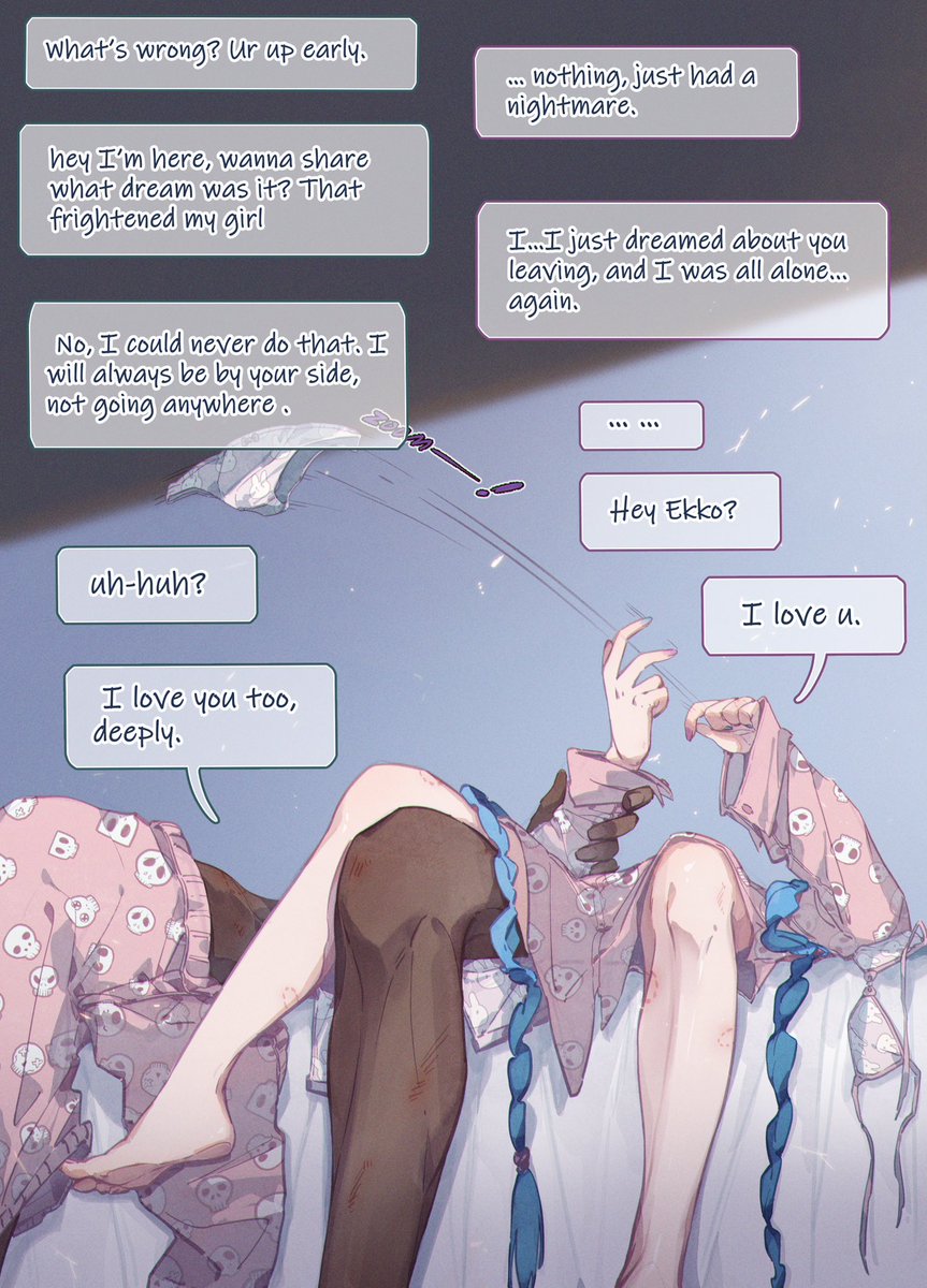 艾克说噩梦不会发生🥹
#Arcane #timebomb #jinx #ekko