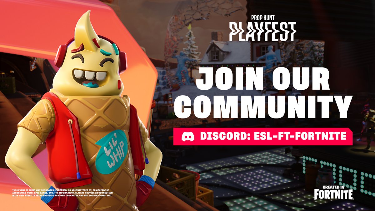 🎮 Calling all Fortnite fans!

Join our official Discord to connect, chat, and dive into all things Fortnite. Don’t miss out on the action! 🚀

🔗 discord.com/invite/esl-ft-…

We’ll see you there! 🫶✨