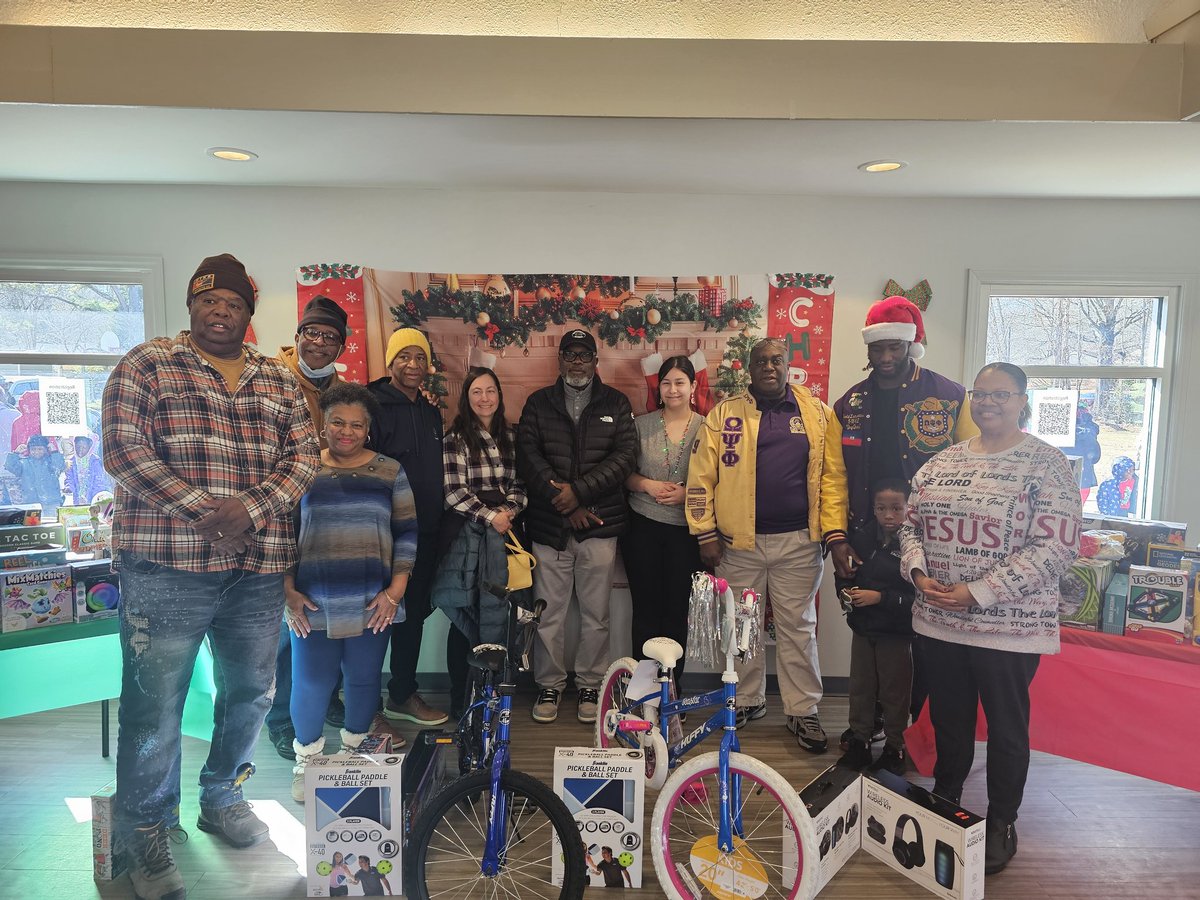 We give God the glory. We were able to serve over 800 kids yesterday at our annual toy and bike giveaway. Merry Christmas and  Happy New Year to you and your family. I love you all, and there's nothing you can do about it.