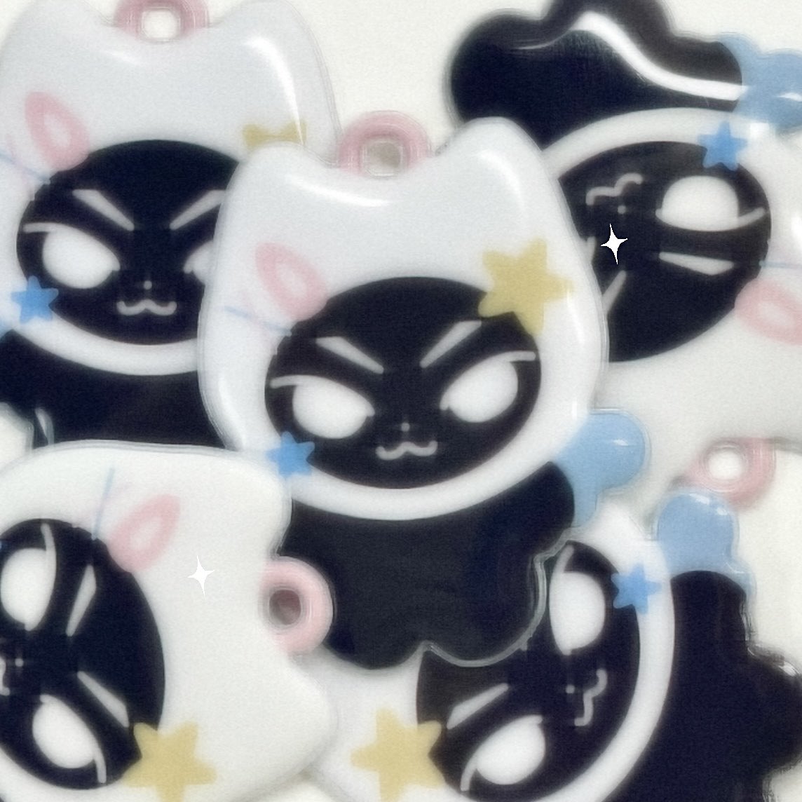 🐈‍⬛ 선입금 특전 깜한이 말랑키링 샘플입니다..♡