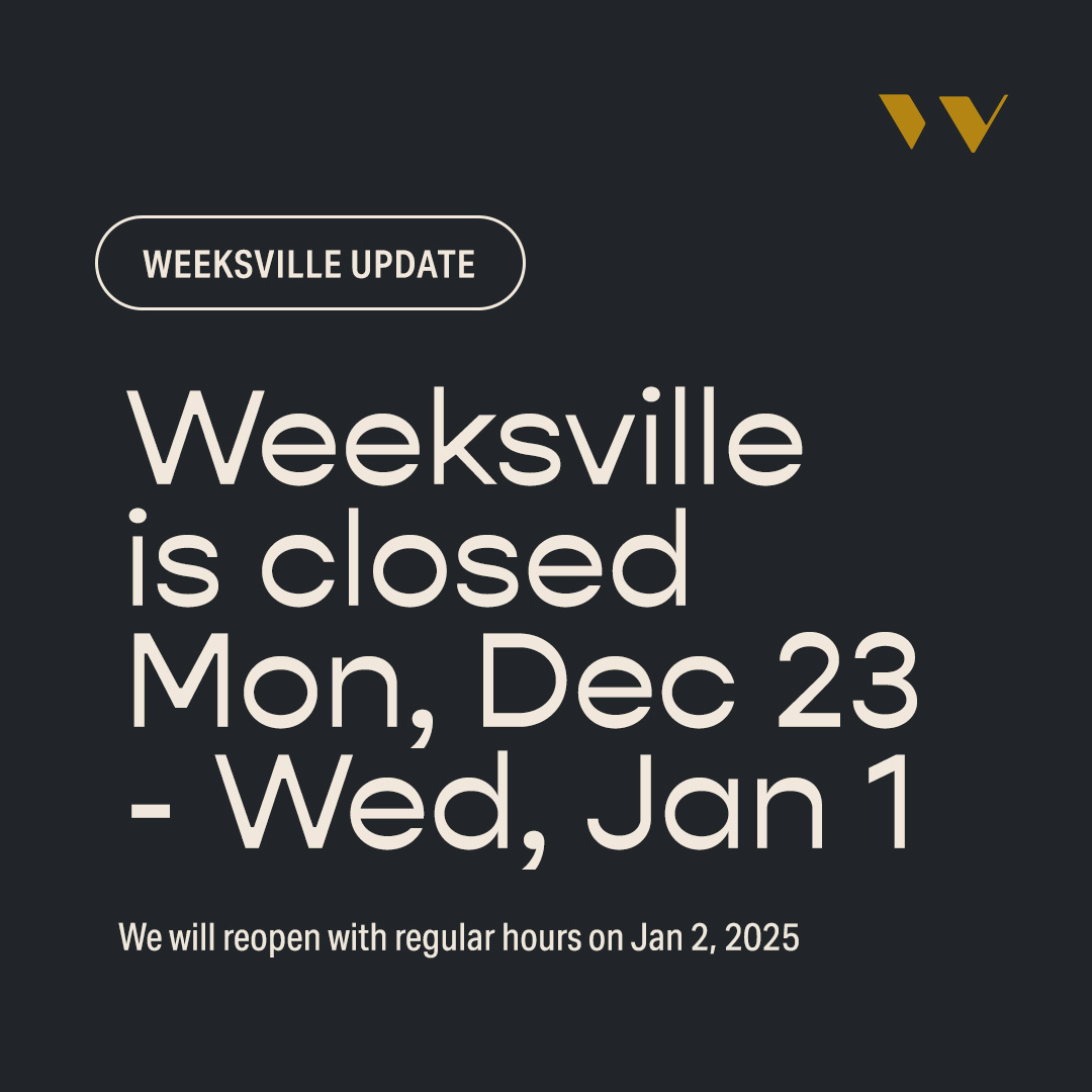 Weeksville Heritage Center will be closed for the Holidays Monday, December 23rd – Wednesday, January 1st. We will reopen with regular hours on Thursday, January 2nd.