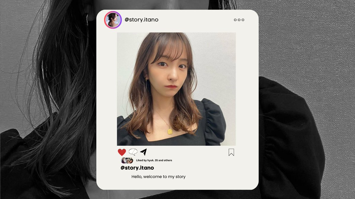 三日月, Itano tweet media