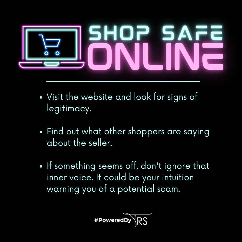 Technicalrs's tweet photo. Before you spend your money, ask yourself: Is this a good deal or a trap set by scammers?
Follow these steps to last minute shop with confidence!

📞 678-928-9491
🔗 https://t.co/tBQicHGBU0

#ITServices #TechnicalResourceSolutions #PoweredByTRS #TRS #shopsmart #onlinefraud https://t.co/daDxsCU1Oc