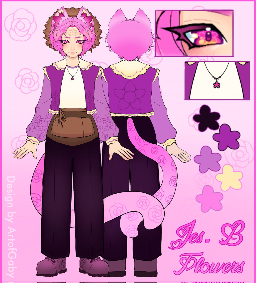 Jes B. Flowers 🩷🪻🐱(Pre-Debut Vtuber) tweet media