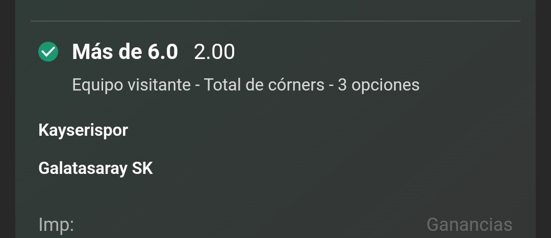 ThiPamBets's tweet photo. 4/4✅️ Turquia (🇹🇷) corners 
@1.72✅️
@1.925✅️
@2.10✅️
@2.00✅️

#PicksPremium #verificado @blogabet #TipsterPage https://t.co/9Wemhro7yD