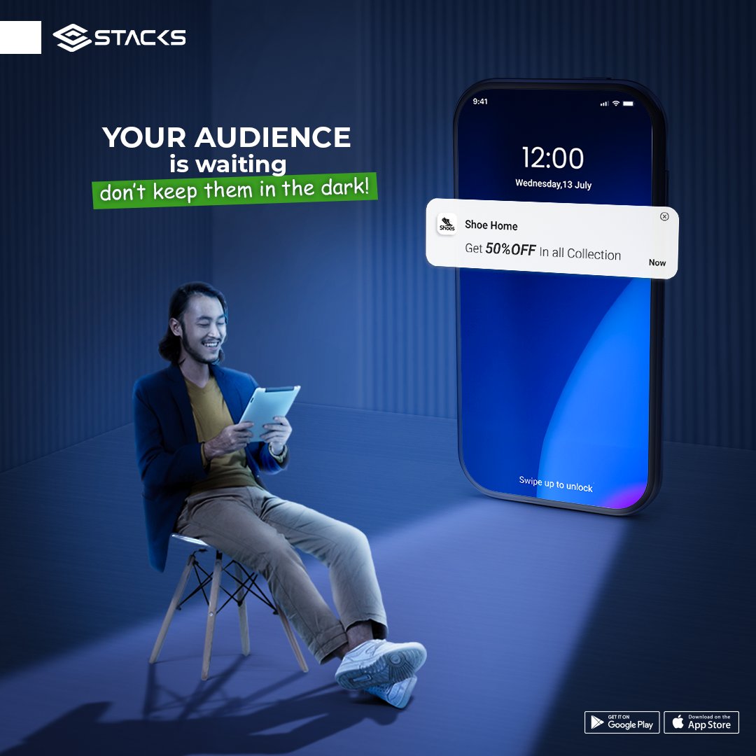stacksmarket's tweet photo. Keep your audience in the loop! 📢

Use push notifications to share every business update—offers, discounts, and exciting updates.

Be top of mind for your customers and boost your business like never before!

Start using push notifications today!
https://t.co/aTpO6VkzhQ https://t.co/MVrwIQ5BXN
