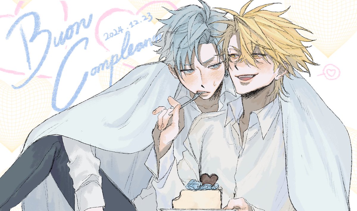 ラキド 生誕祭 複製原画 イヴァン RT @KENto_Qaoi: 。.·✷ 🎂🩵🪼🫧 #ラッキードッグ1 #イヴァン生誕祭