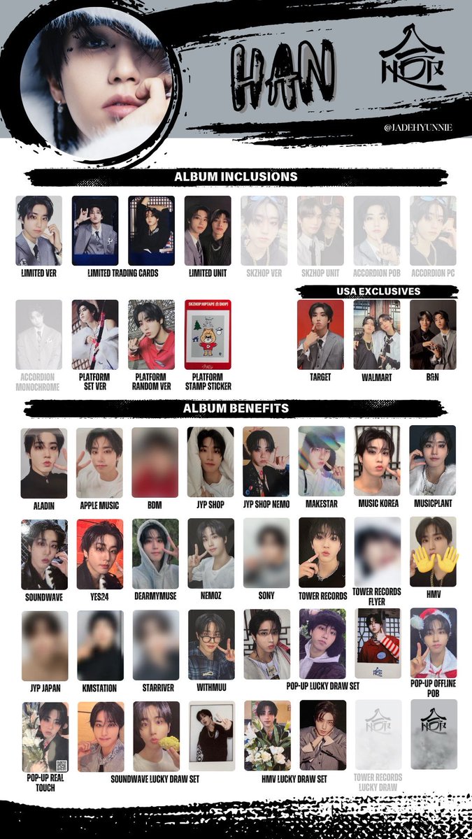 straykids hop 合 トレカ フライヤー 交換 店舗特典 封入

譲】ヒョンジン🥟(タワレコ)

求】ハン🐿フライヤー or ハン🐿未所持封入、店舗特典

お気軽にお声掛けください🙇🏻‍♀️