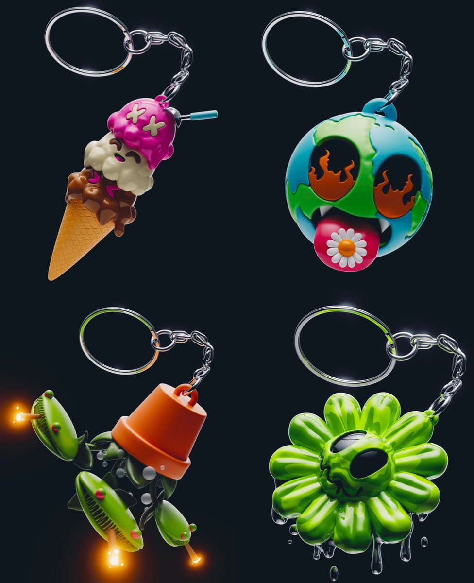 hiltonvision's tweet image. Which keychain do you want?
