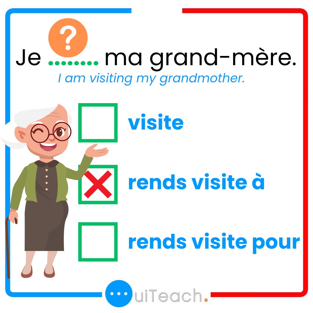 Ouiteach_French's tweet image. Did you find the correct answer? 🇨🇵✍️ |  Learn French with Moh and Alain 😀👍
#FrenchLanguage
#LearningFrench
#FrenchLesson
#FrenchVocabulary