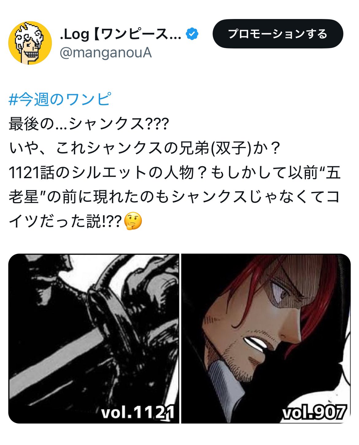 Log【ワンピース考察】 on X: Log【ワンピース考察】 on X: