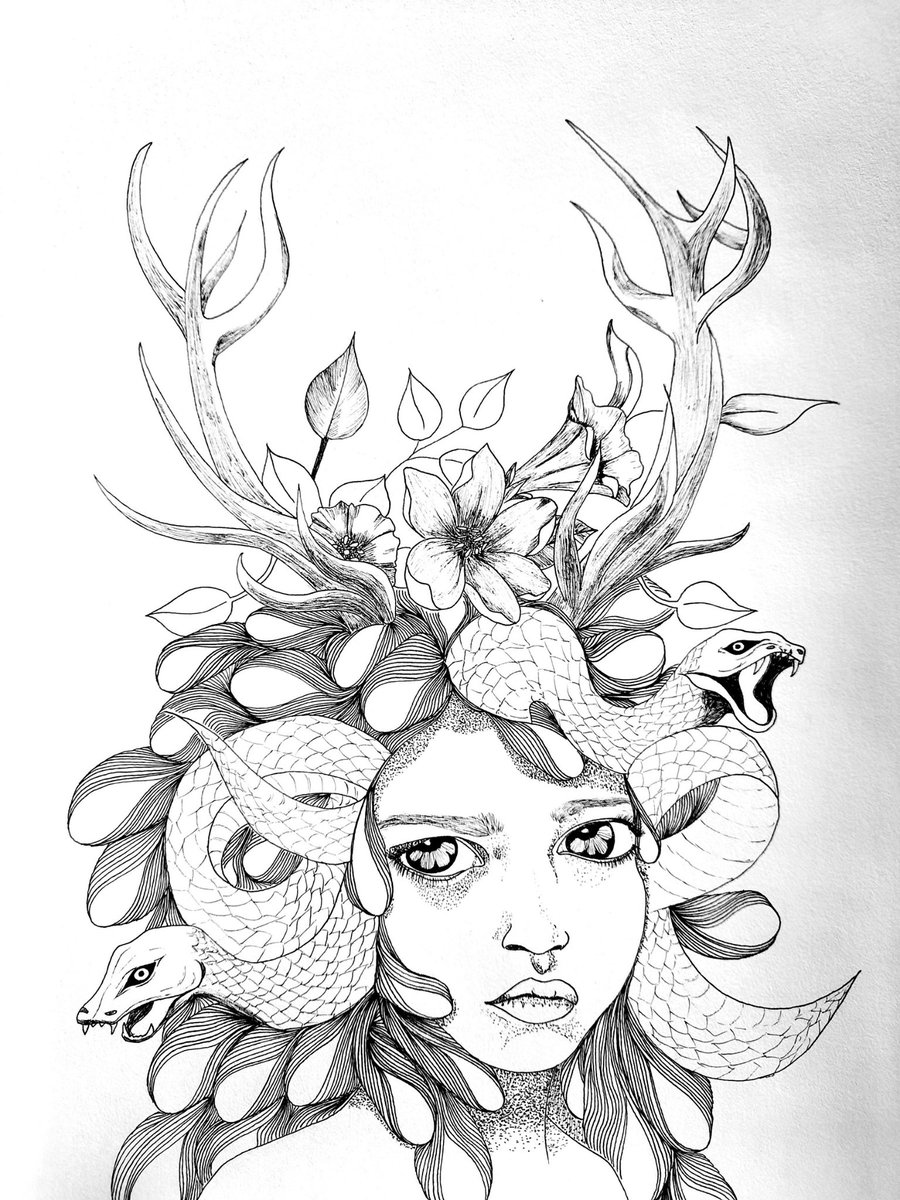 AnandaBrizzi's tweet photo. méduse II

//

#MEDUSA #draw #eyes https://t.co/bUB6odd2Os