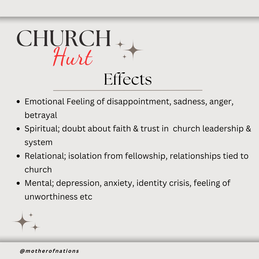 agevmsendoo's tweet photo. What do you know about 
CHURCH HURT❓❓❓

#churchtweets #GospelofToday #SundayThoughts https://t.co/V9swu5llEH