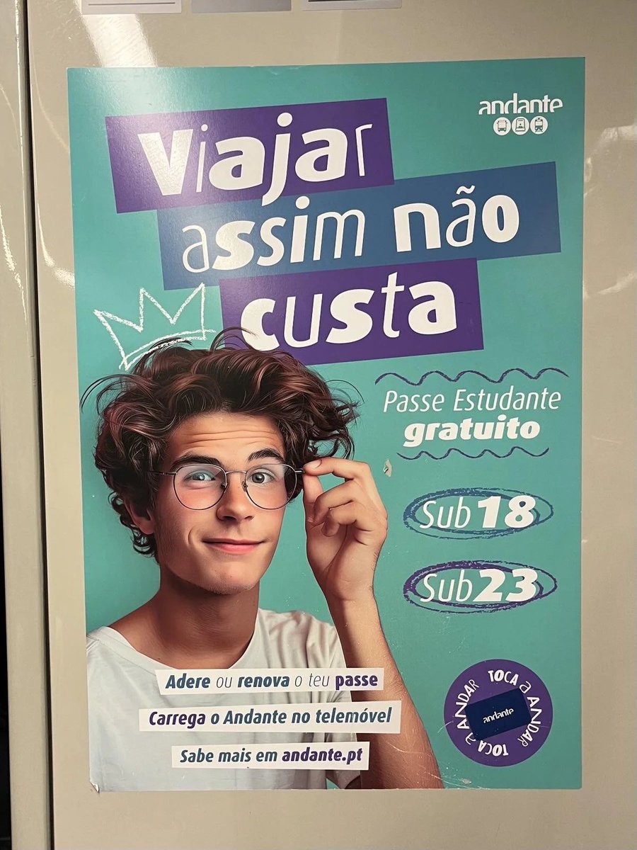 Boa metro do Porto, o rapaz só tem 4 dedos lol menos Photoshop