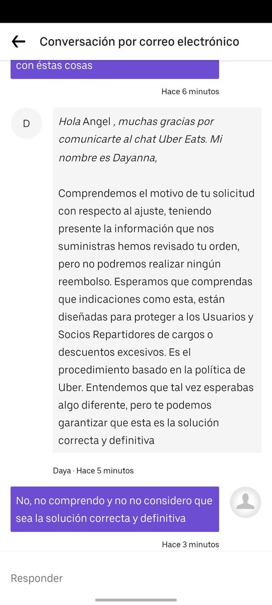 emptytwitch's tweet photo. No te dan posibilidad de hablar con ningún agente. Solamente te cierran el reclamo y te dicen que no pueden hacer nada. Siendo cliente frecuente de la app por AÑOS y encima suscrito a Uber One. Ésto es una experiencia de servicio a cliente de lo más asquerosa. @Uber_MEX @UberEats https://t.co/Cswzp3xgFL