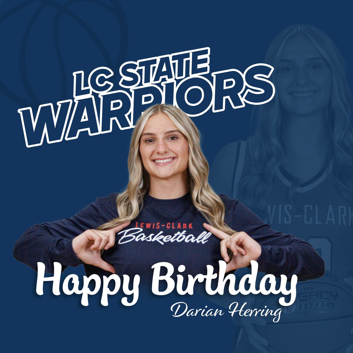 LCSCWBB's tweet image. Happy Birthday Darian! Wishing you a great day🥳🤍