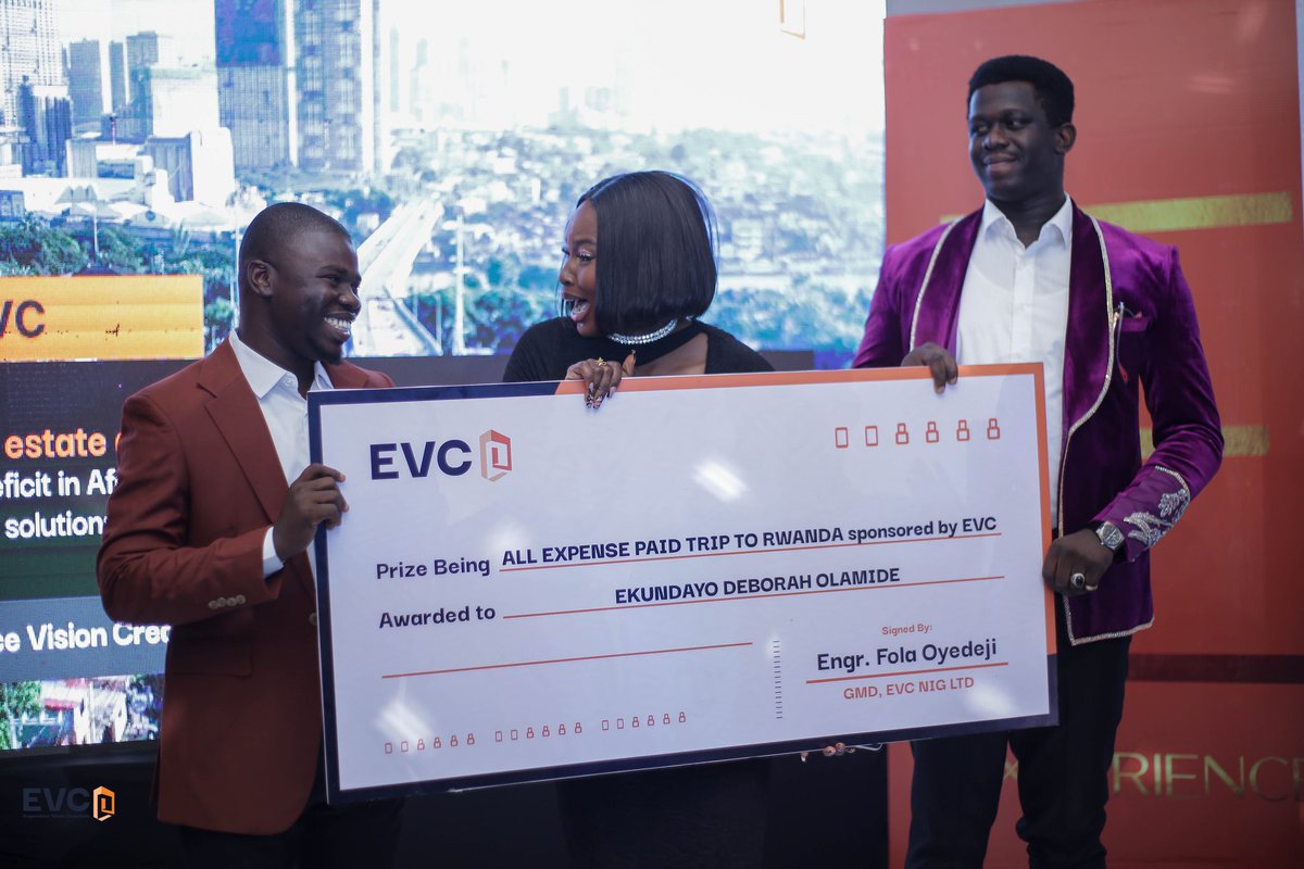 _mhedey's tweet photo. For every effort, there is surely a Reward!
Keep showing up and stay committed.

SLIDE 1: All Expenses Paid Trip to
RWANDA Sponsored by EVC
SLIDE 2: Outstanding Sales Performer
Award
SLIDE 3: Certificate of Recognition

To the management of EVC, I'm GRATEFUL 🙇 
#evc #RealEstate https://t.co/qxu6AbJ5mU