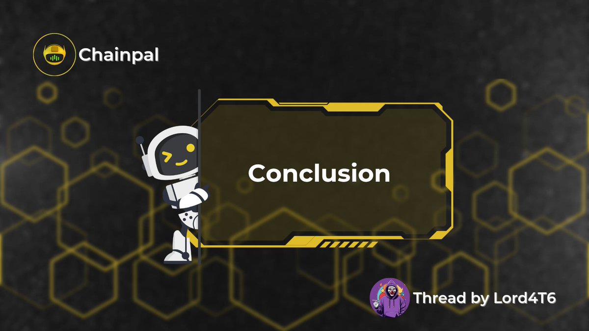 Lord4T6's tweet photo. Don’t trade harder, trade smarter. Try ChainPal now and dominate the market! #ChainPalAI #CPAL
➢ 𝕏: @chainpalai
➢ Website: https://t.co/17SgYGobaF
➢ Telegram : https://t.co/kbbb54yqBO
➢ Docs: https://t.co/imQLVrLQYA https://t.co/c5vwiHKlDH