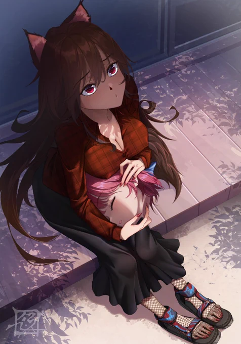 赤蛮奇の体何処へalex110さまからのリクエスト、ありがとうございました。#東方Project #今泉影狼 