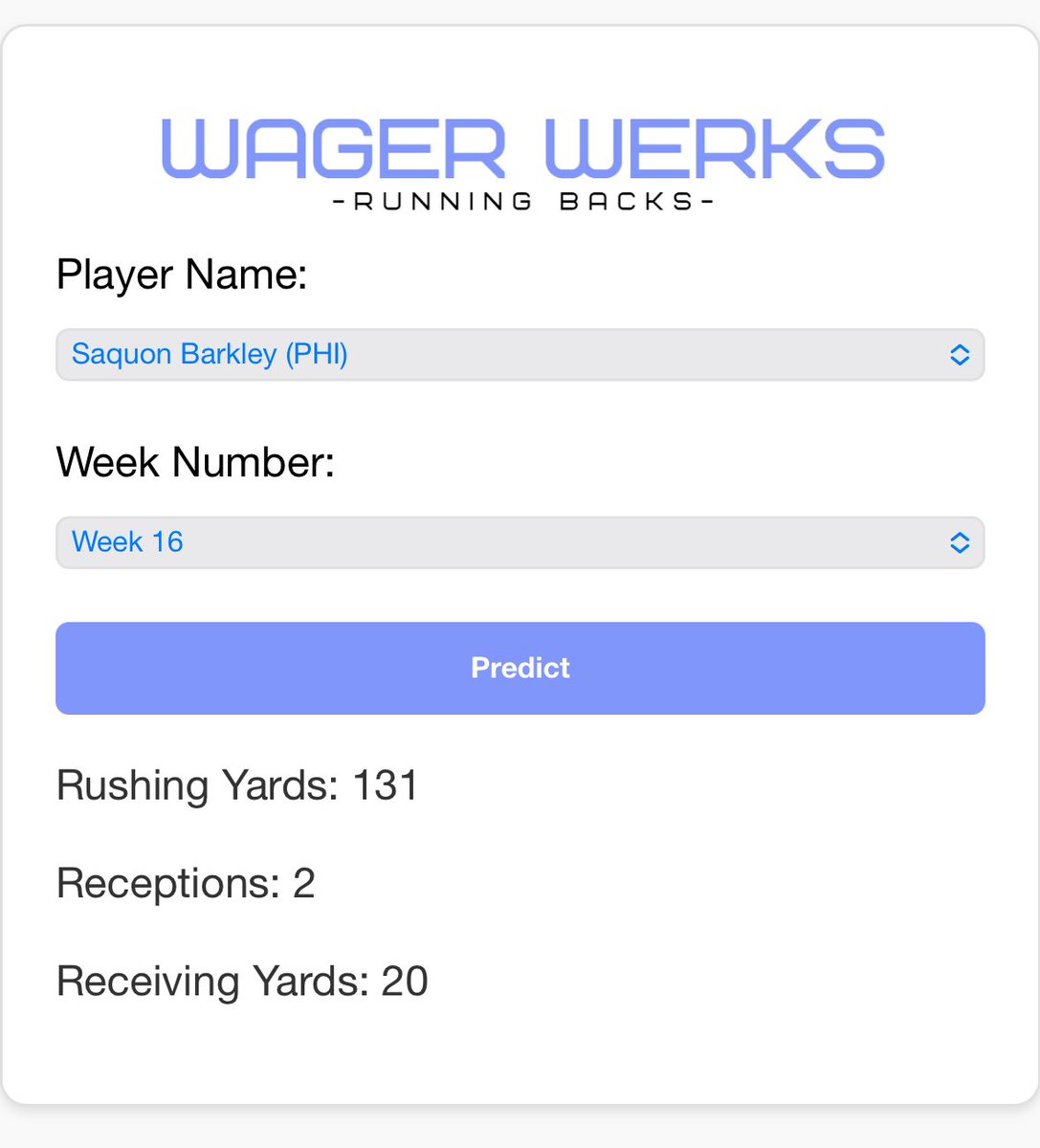 mattabets's tweet photo. 🚨#WASvsPHI Pick 

🎫Barkley Over 94.5 Rushing Yards -110 @FDSportsbook 

wagerwerks@outlook.com 📫

#NFL #FreePicks #Eagles #RaiseHail #Commanders https://t.co/bQuIwF9ZQT